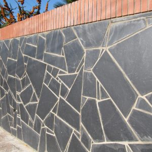 comprar piedra irregular pizarra negra